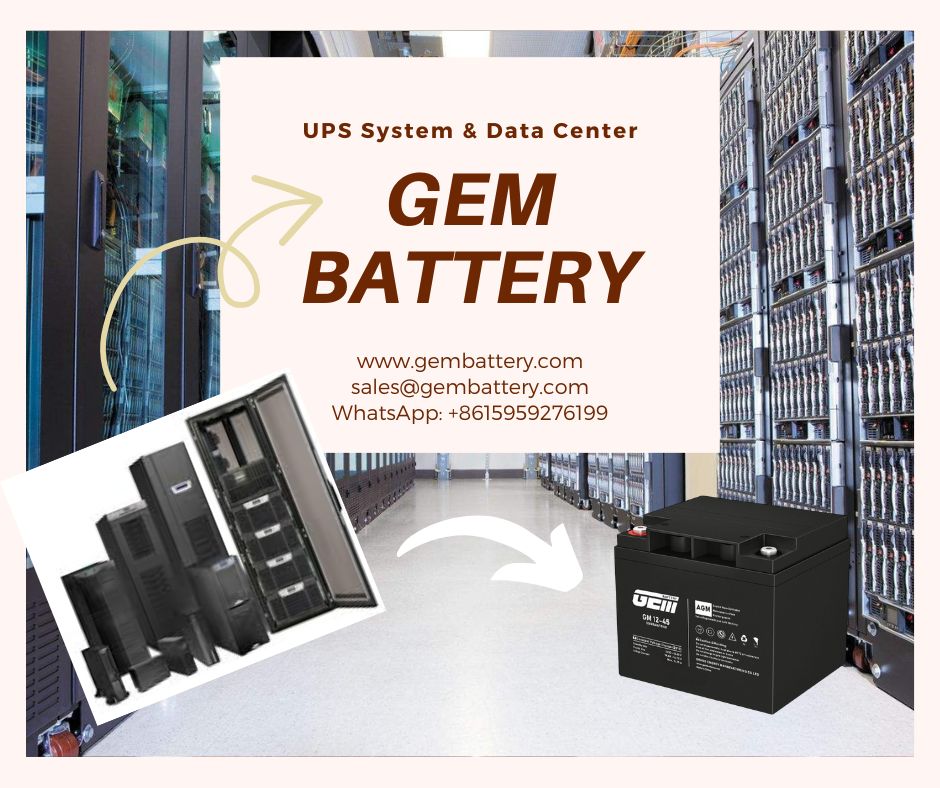UPS System & Data Center battery manufacturer