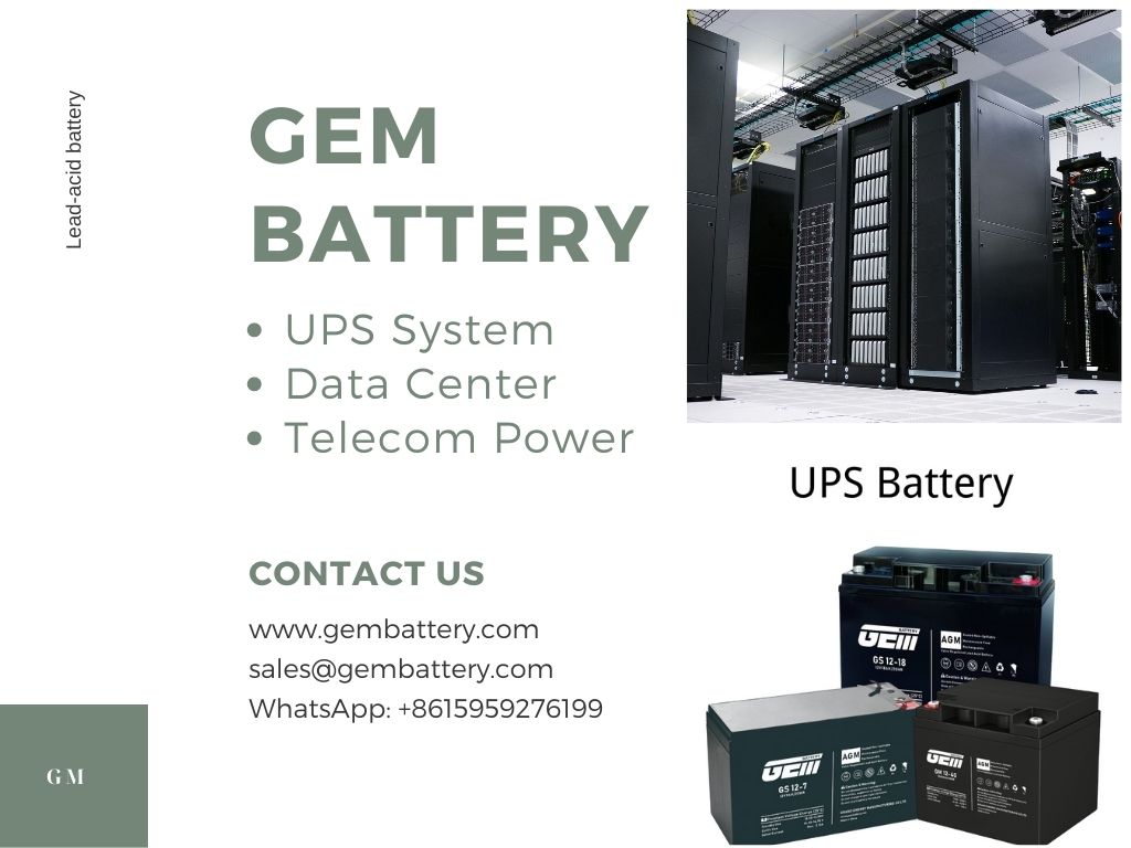 UPS system battery