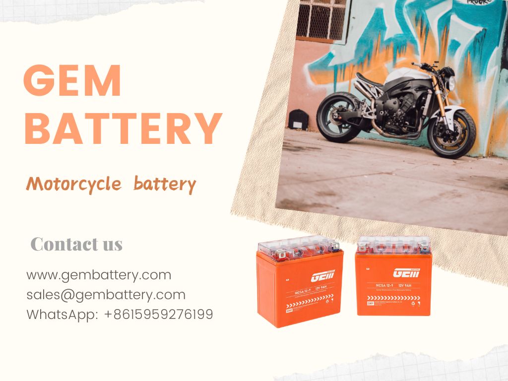 maintenance free motorcycle battery
