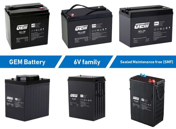 Gel battery 6V400AH