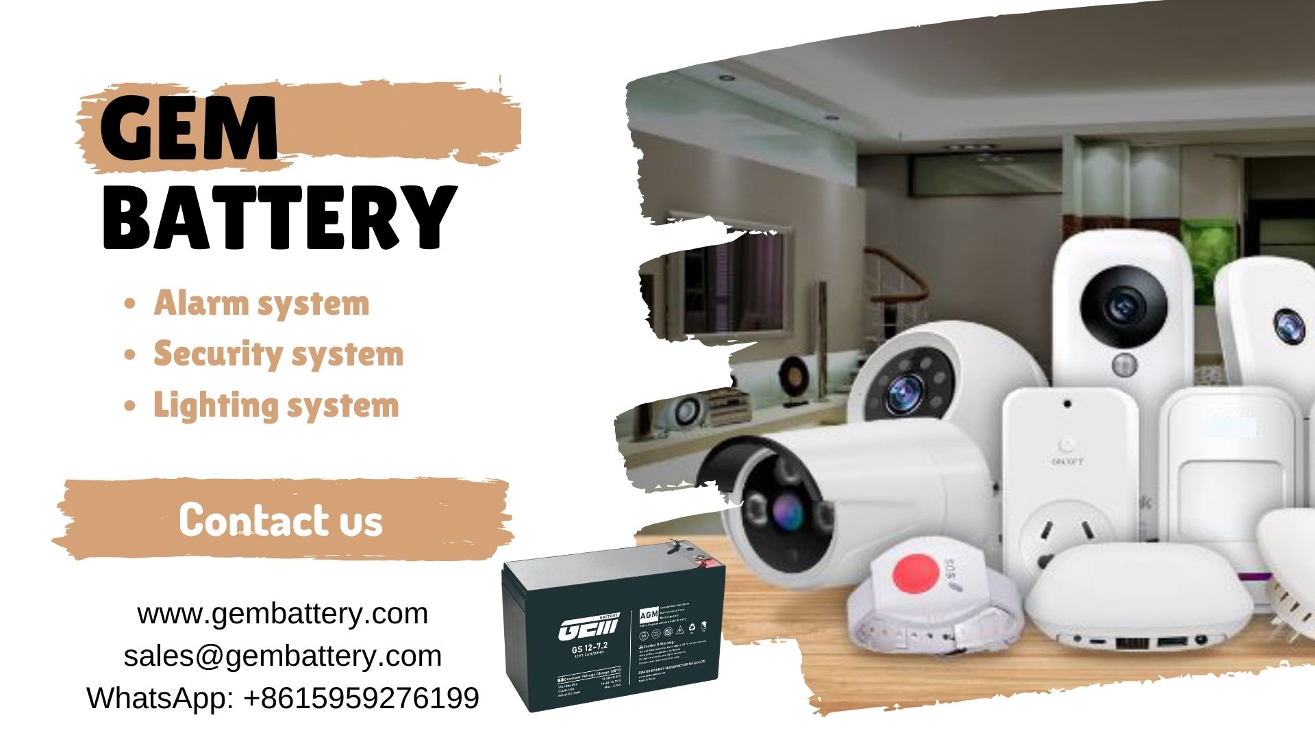 home security battery