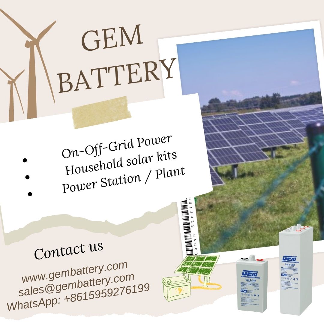 Powerful home solar system battery
