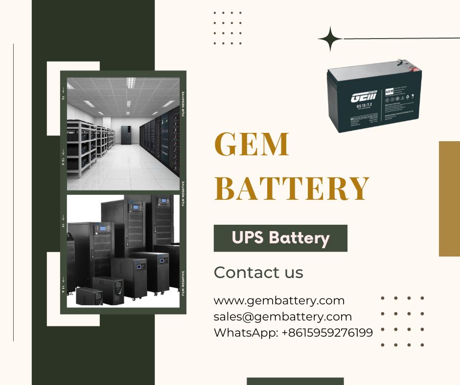 Maintenance-free design UPS battery