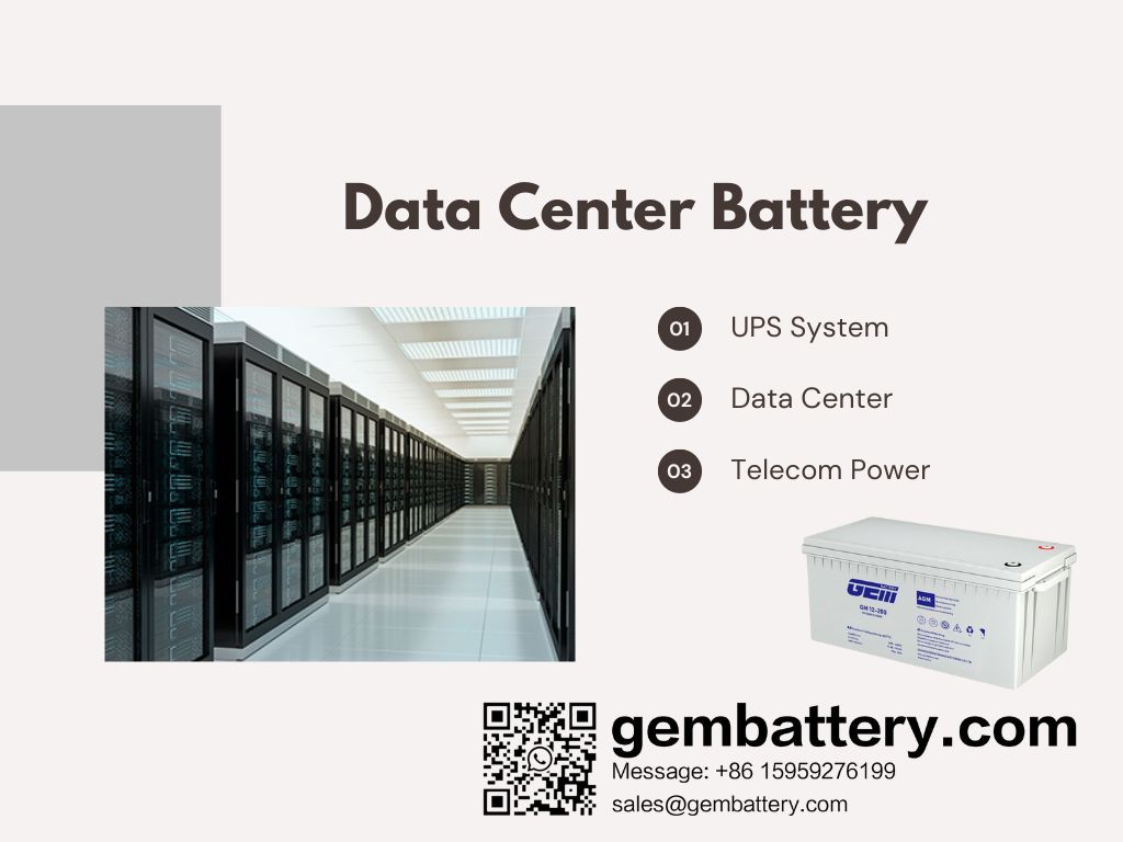 data center battery manufacturer