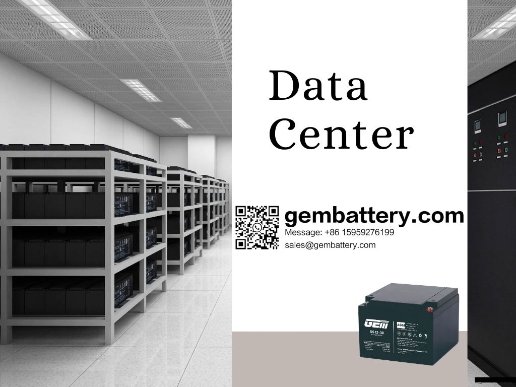 Long-lasting battery life data center battery