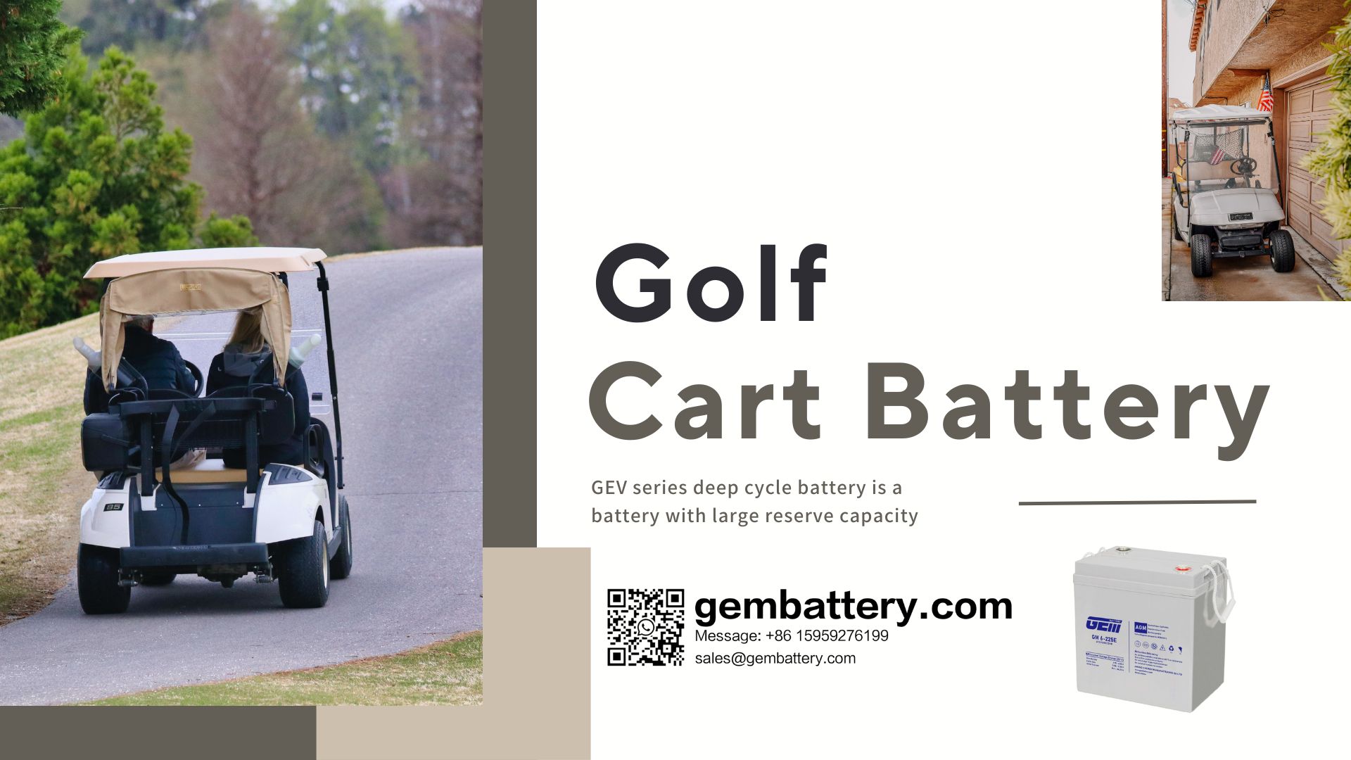 golf cart battery manufacturer