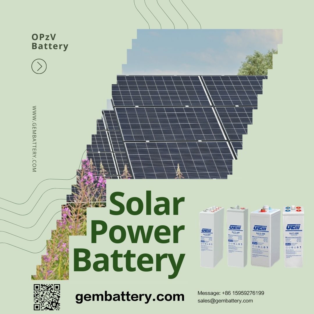 GEM Battery Solar High Capacity Battery Pack