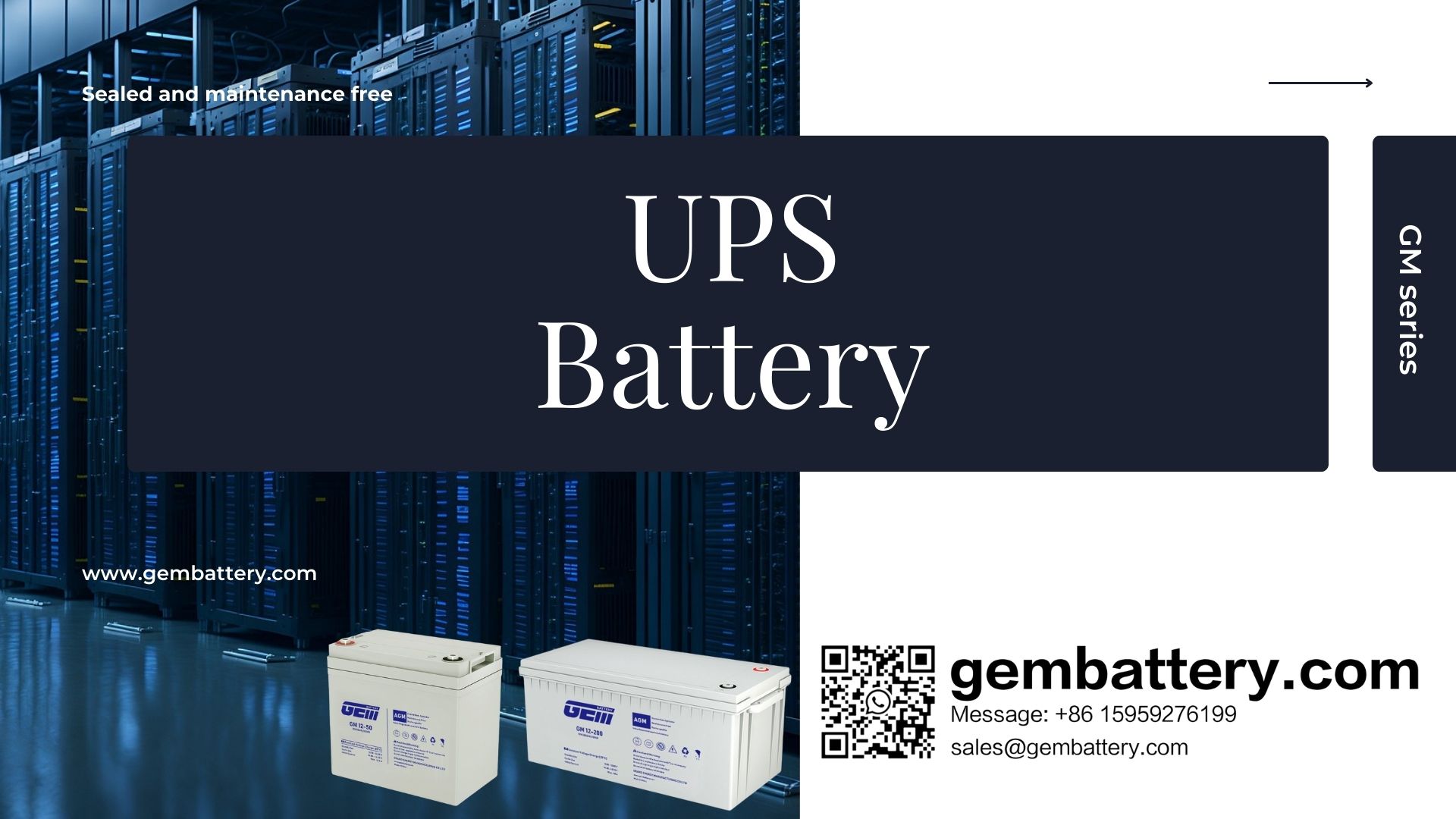 UPS battery manufacturer