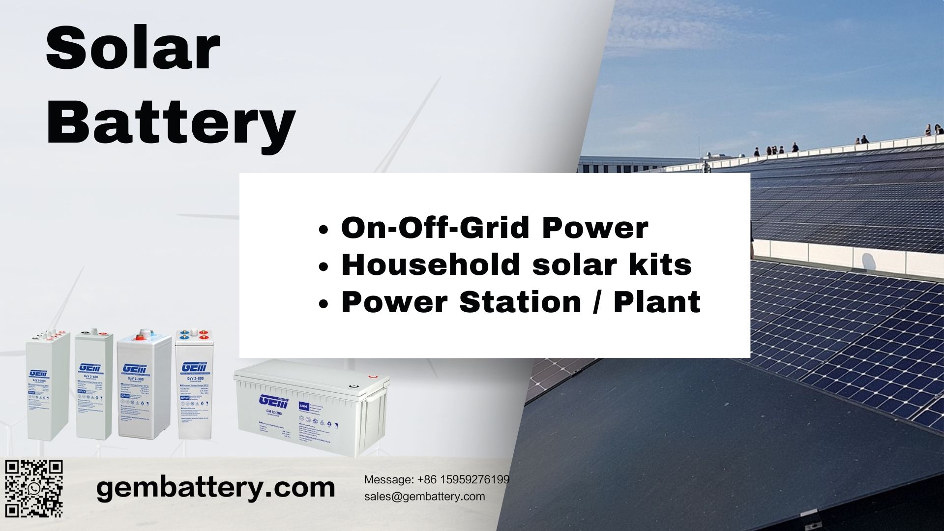 solar battery manufacturer