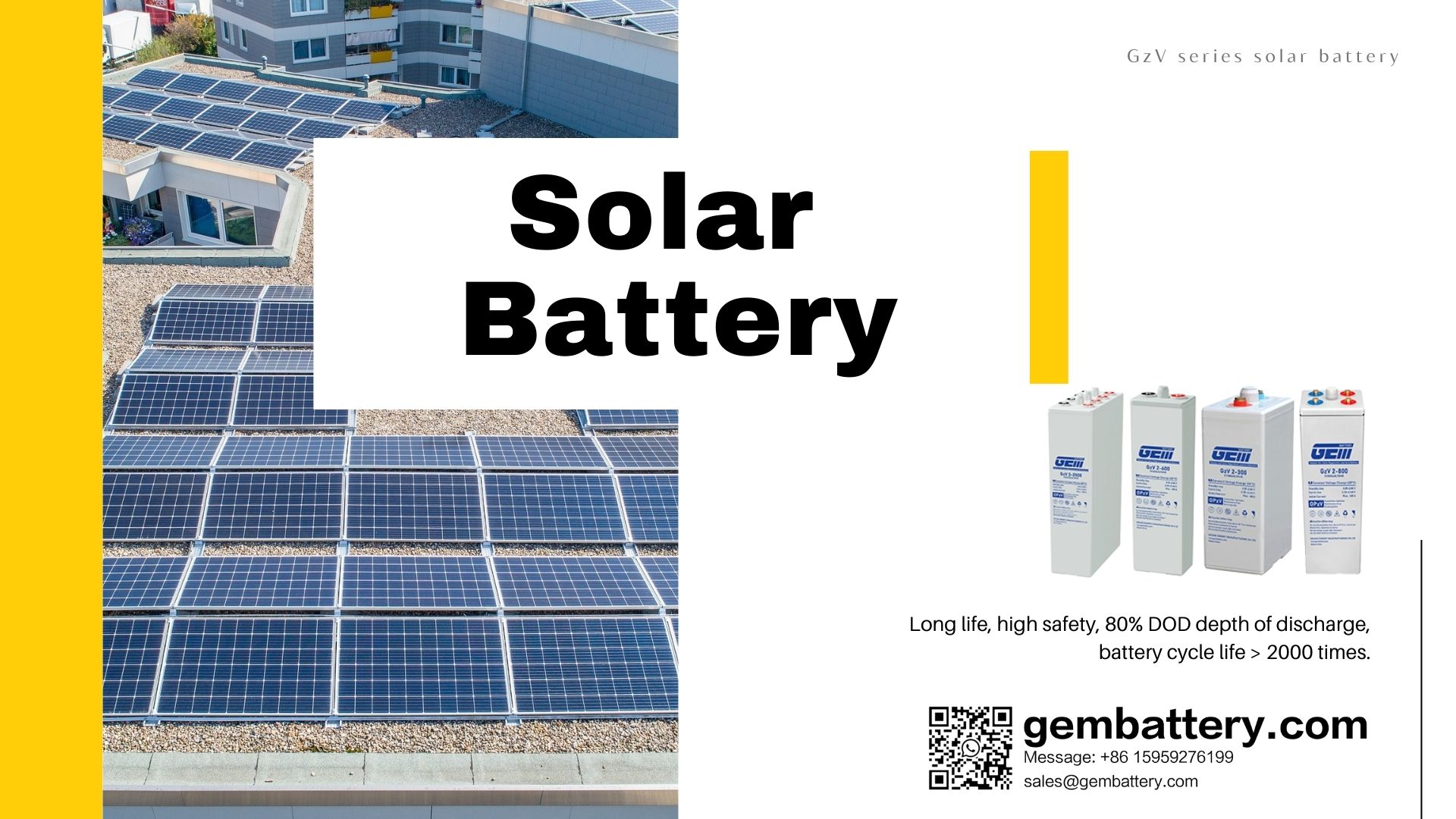 solar battery manufacturer