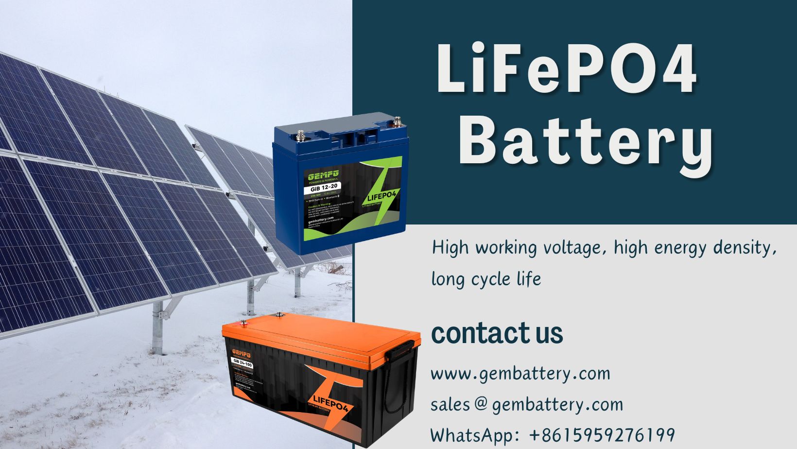 LiFePO4 battery
