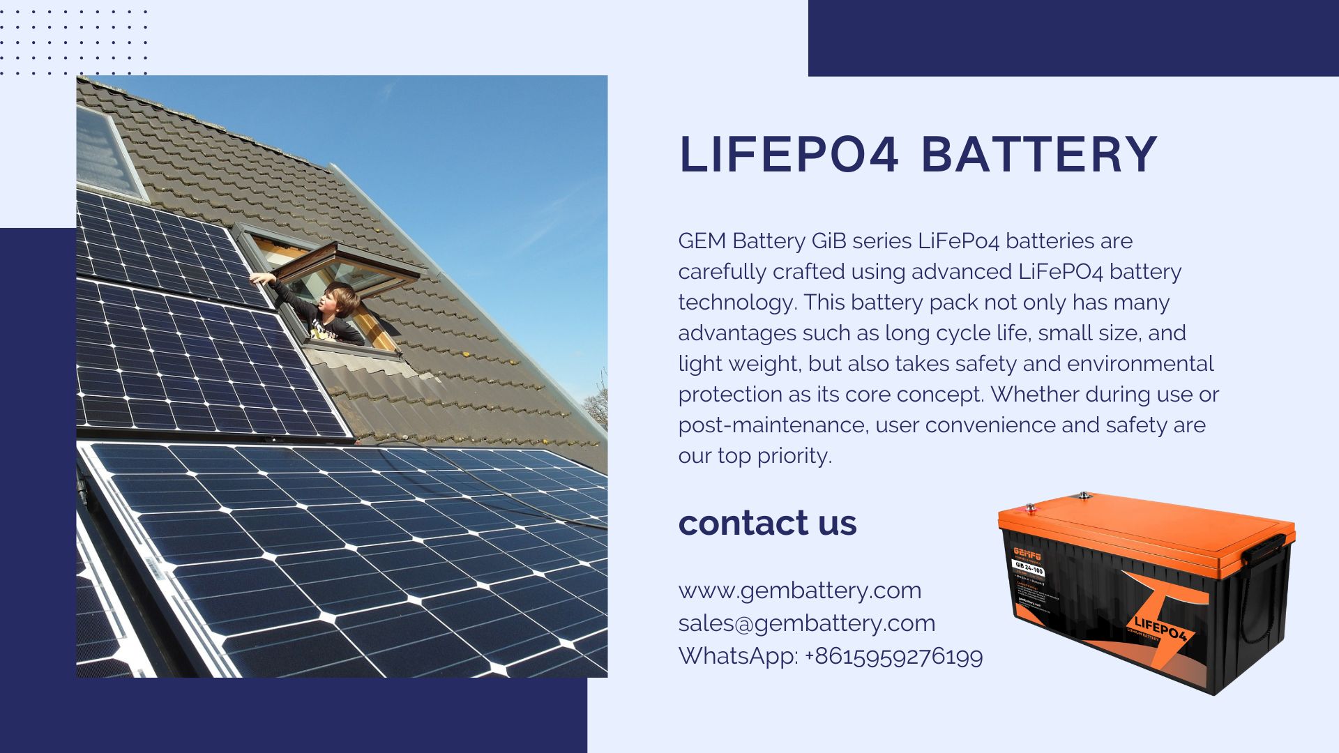 LiFePO4 battery