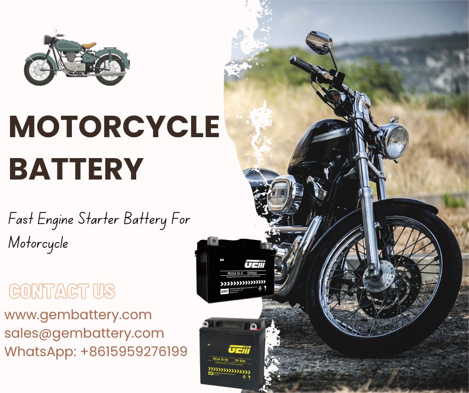 Motorcycle battery innovation