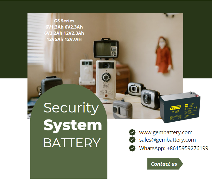 home security system battery