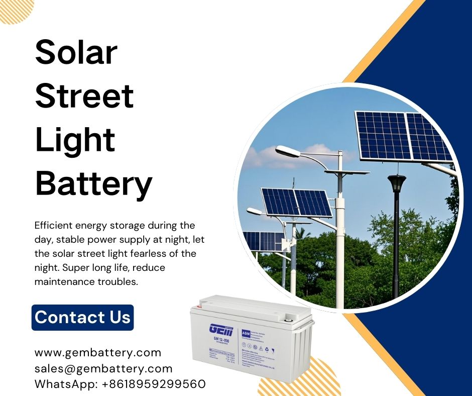 solar street light battery
