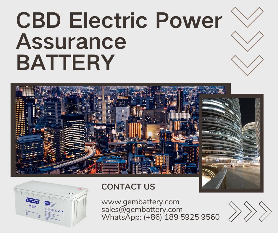 CBD Electric Power Assurance battery