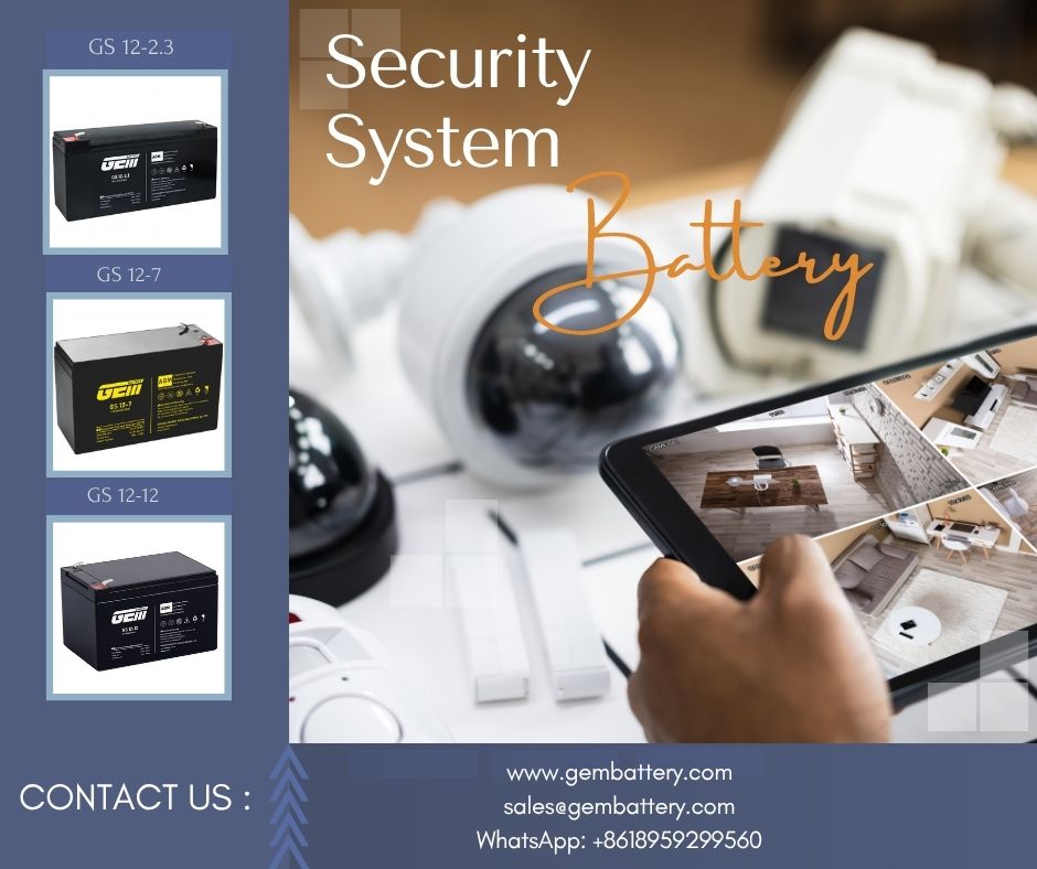 security system battery