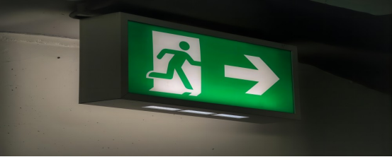Emergency light battery