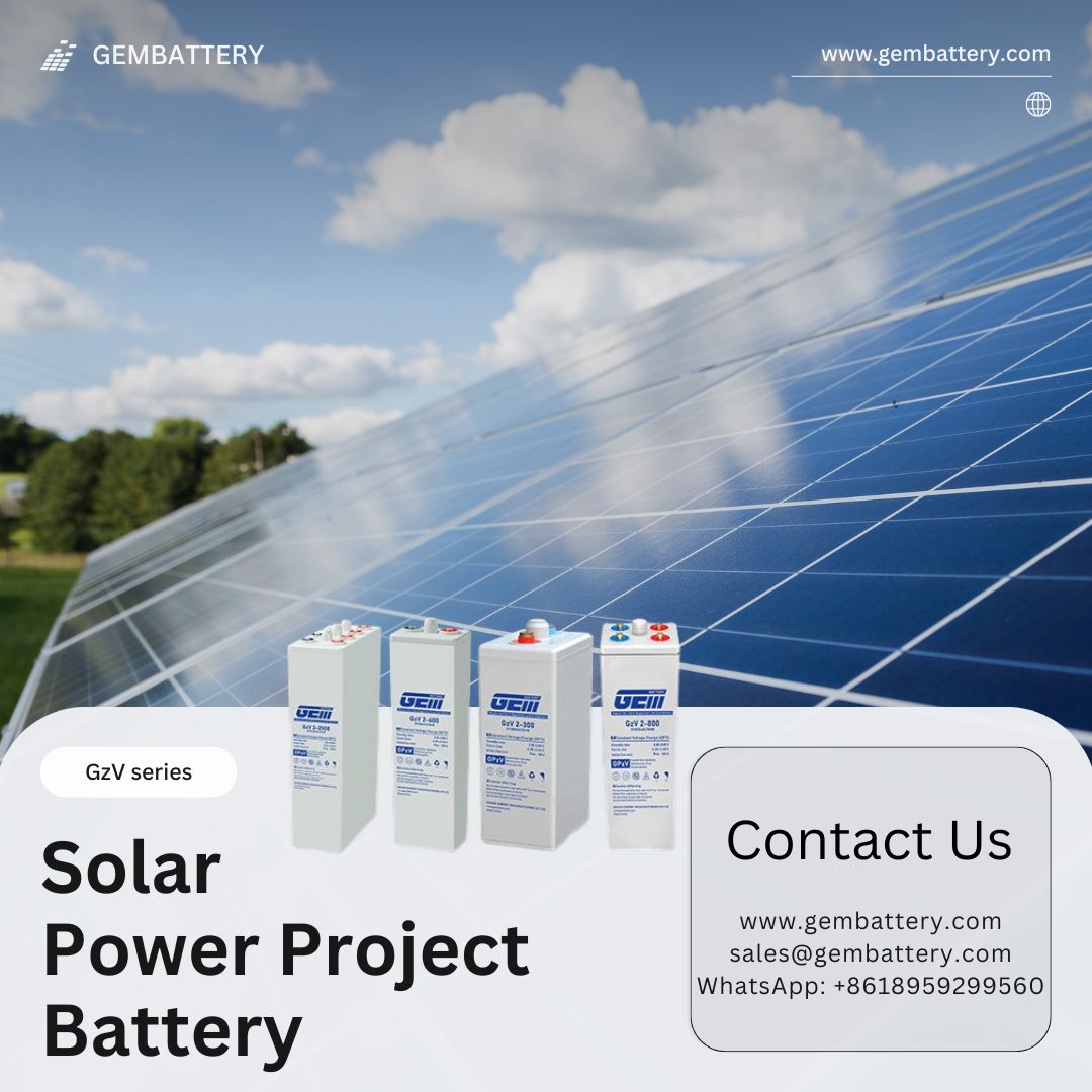 solar power project battery