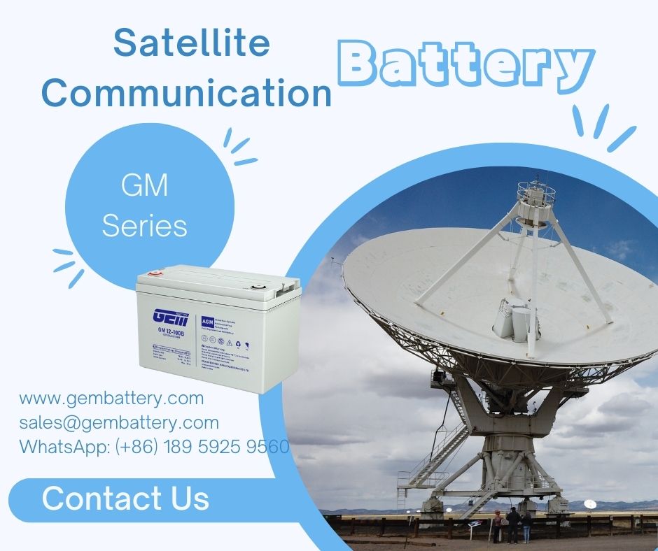 satellite communication battery