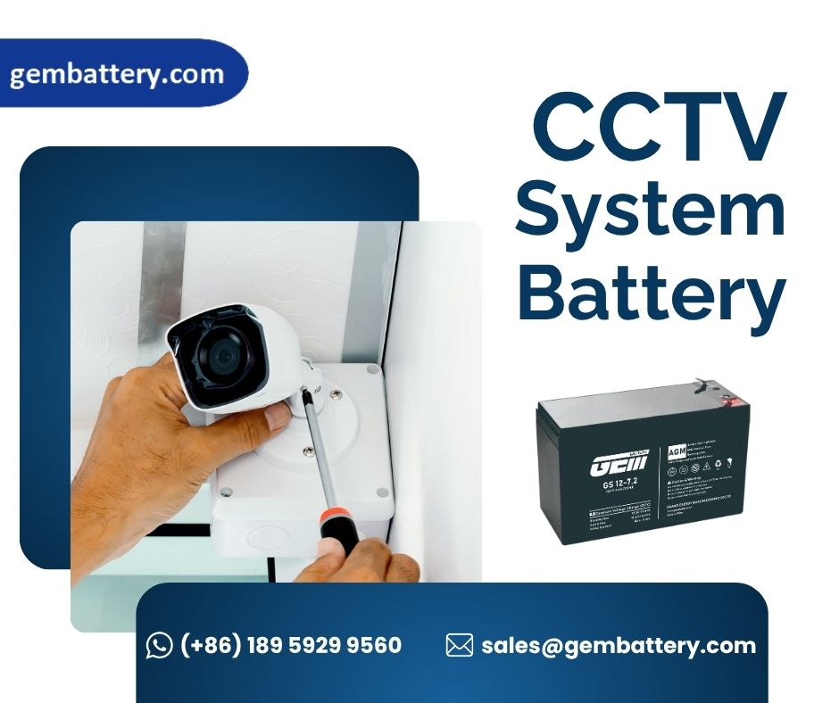 CCTV system battery CCTV system battery