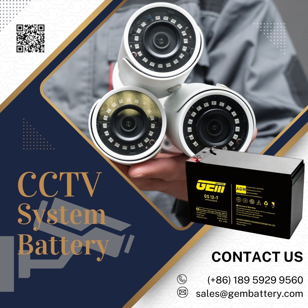 CCTV system battery CCTV system battery