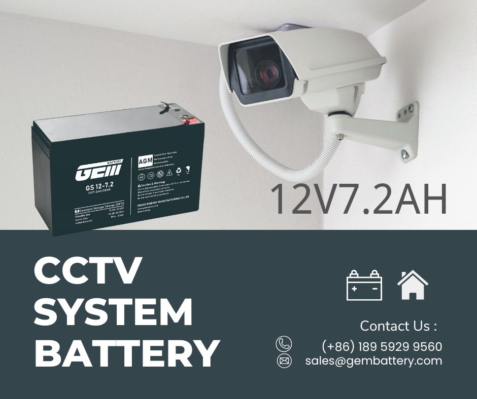 CCTV system battery CCTV system battery