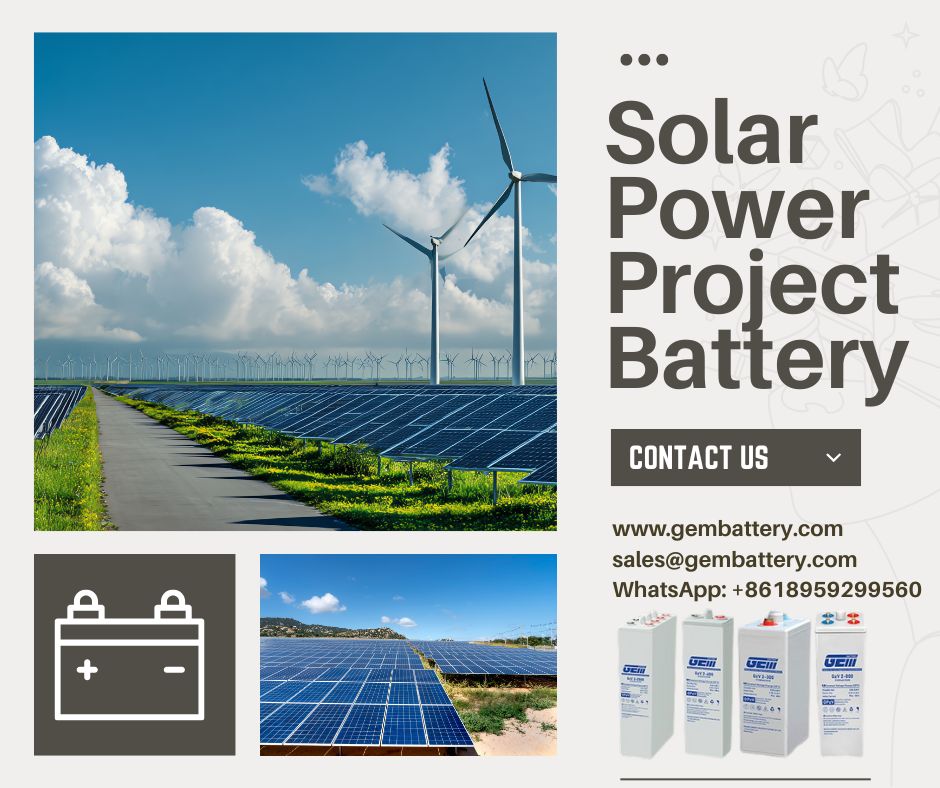 solar power project battery