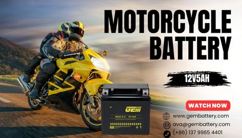 MCSA-Series Sealed AGM Motorcycle Battery Guide – GEM Battery Instant-Ready SMF Starter Power