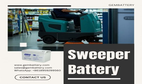 GEMBATTERY ride-on sweeper battery: the power core of the cleaning field