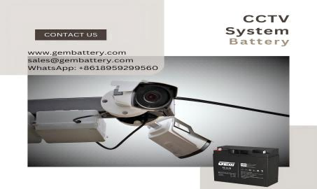 GEMBATTERY GS Series CCTV Batteries: A Smart Choice for Home and Commercial Security