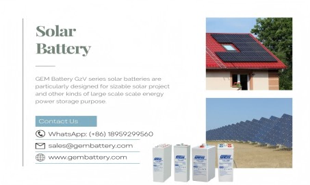 Enjoy Green GEMBATTERY Complete Guide to Using and Maintaining Solar Batteries
