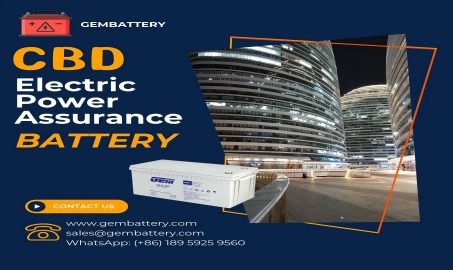 GEMBATTERY CBD power battery: Green guardian of building power supply
