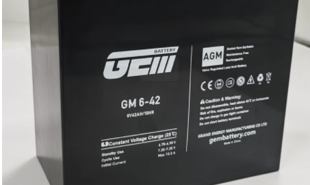 Exporting UPS battery GM 6-42 (6V42Ah)