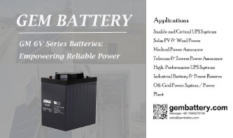 GEM I GM Series Batteries: Empowering Reliable Power