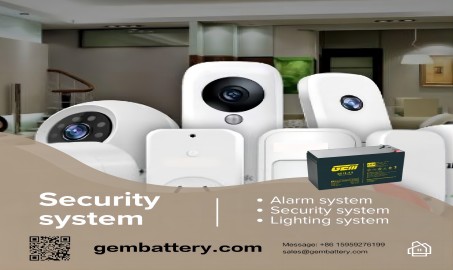 The CCTV system with GEM Battery