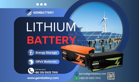 GEMBATTERY GiB Series LiFePO4 Battery High-Cycle, Fast-Charge Energy Storage for Industrial & Renewable Power
