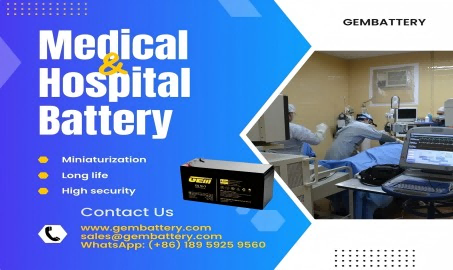 GEMBATTERY GS series medical batteries: meeting the needs of multiple medical scenarios with excellent performance
