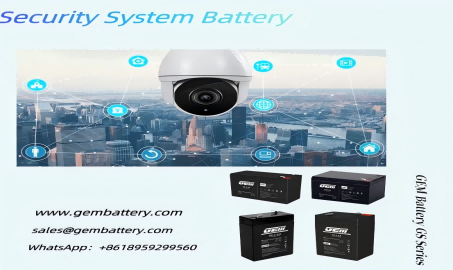 Security Guard: Lead-acid batteries provide long-lasting power for security  systems