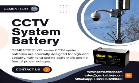 CCTV system batteries: a new era of battery life and complete safety